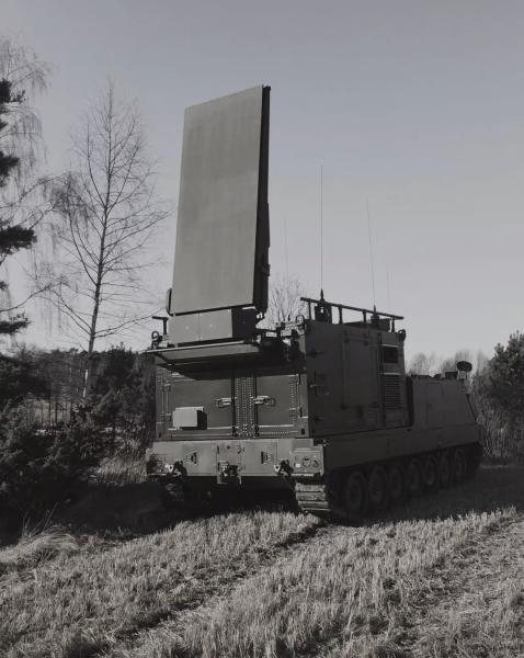 Шведская контрбатарейная РЛС Saab ARTUR