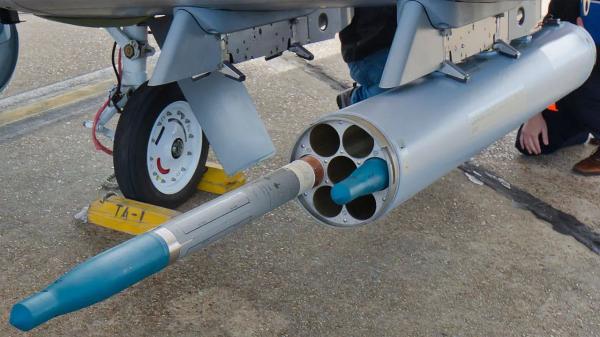 CENTCOM опубликовало фотографию F-15E с боевым снаряжением для борьбы с БПЛА на Ближнем Востоке.